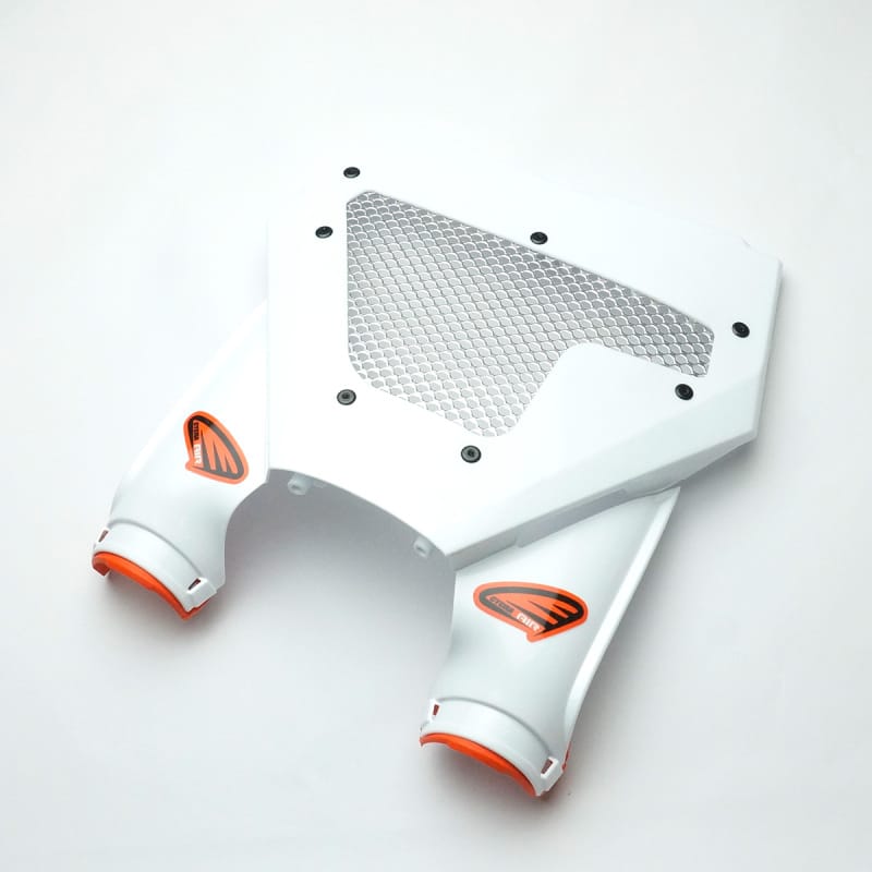 Cycra — Cycra 23+ KTM SX/SXF/XC/XCF Vented Stadium Plate - White