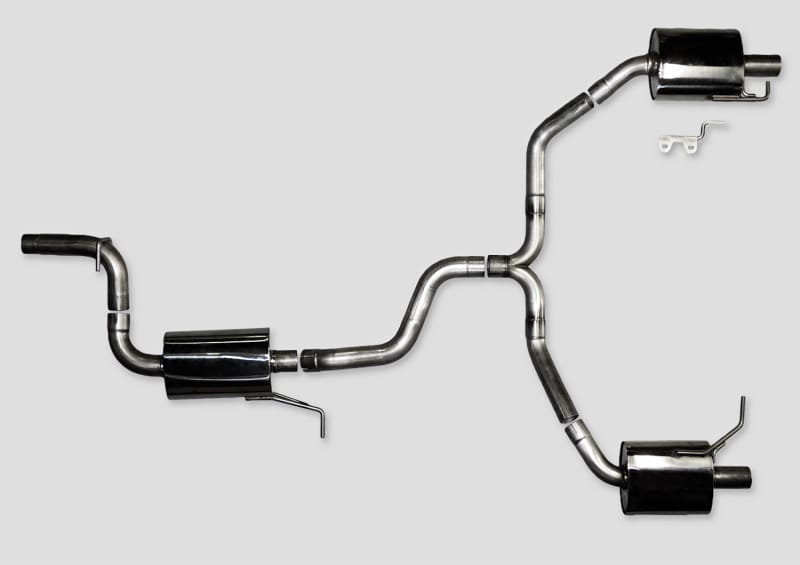 AWE Tuning — AWE Touring Edition for VW CC 2.0T - Dual Outlet - Diamond Black Tips