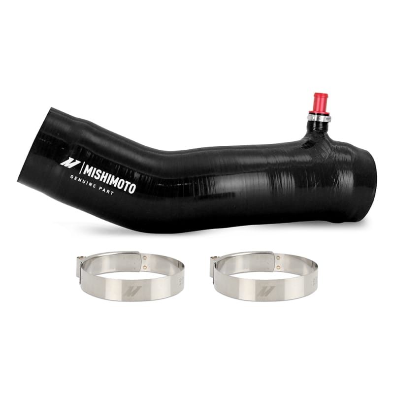 Mishimoto — Silicone Induction Hose, Black, fits Toyota Tacoma 3.5L 2016-2023