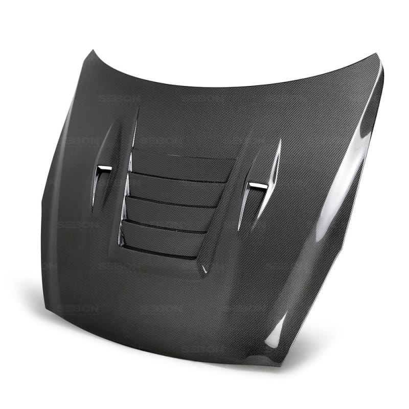 Seibon — Seibon 09-12 Nissan GTR R35 DS-Style Carbon Fiber Hood