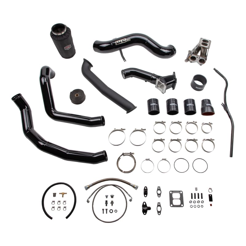 Wehrli — Wehrli 01-04 Chevrolet 6.6L LB7 Duramax S300 Turbo Install Kit (No Turbo) - Bronze Chrome
S300 Kit 01-04 BC