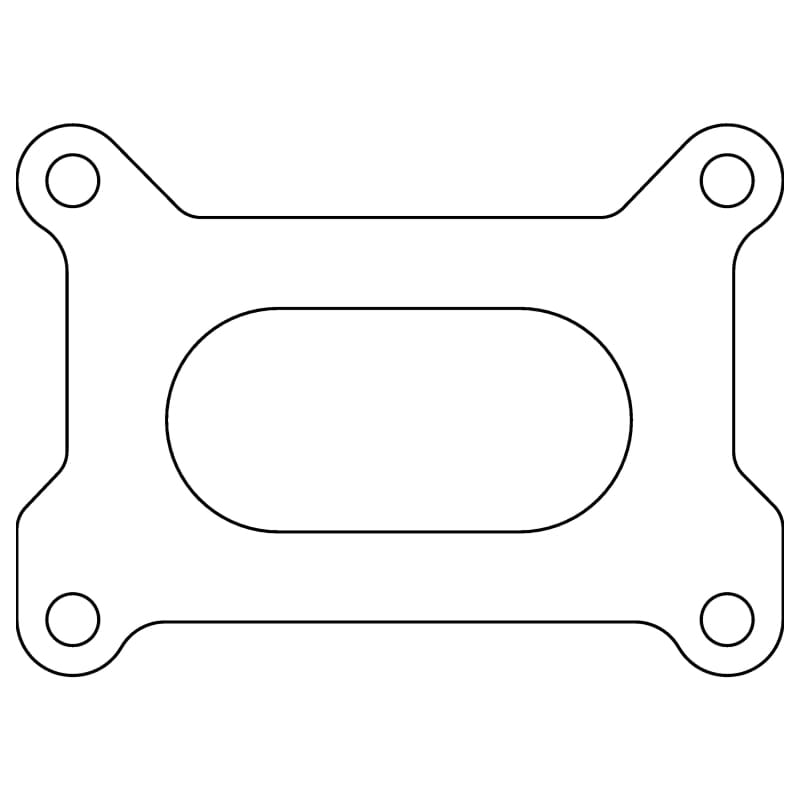 Cometic Gasket — Cometic Holley 2 Barrel 500 CFM .039in Fiber Carburetor Gasket - 3.640in x 1.750in - Open Plenum
Carburetor Gasket