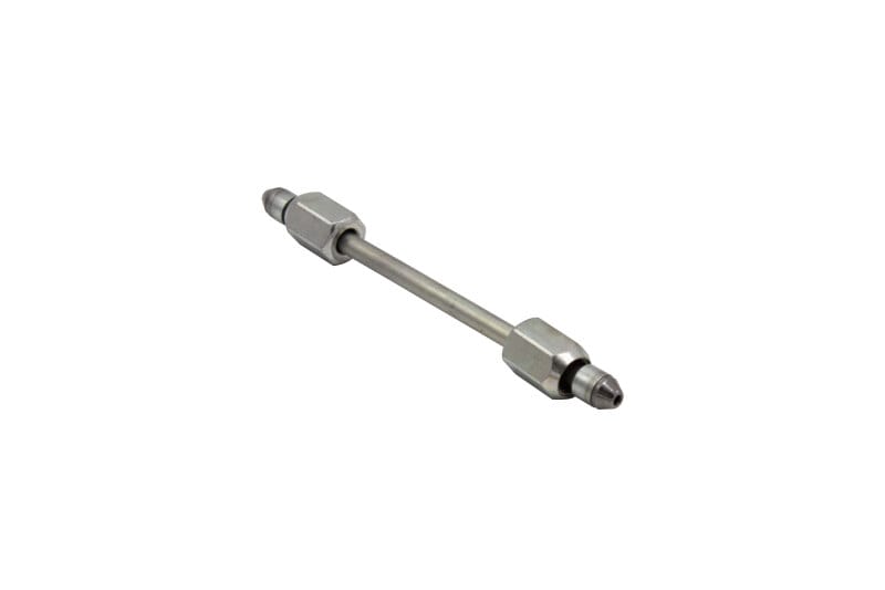 Fleece Performance — 7" High Pressure Fuel Line (8mm x 3.5mm Line, M14x1.5 Nuts)