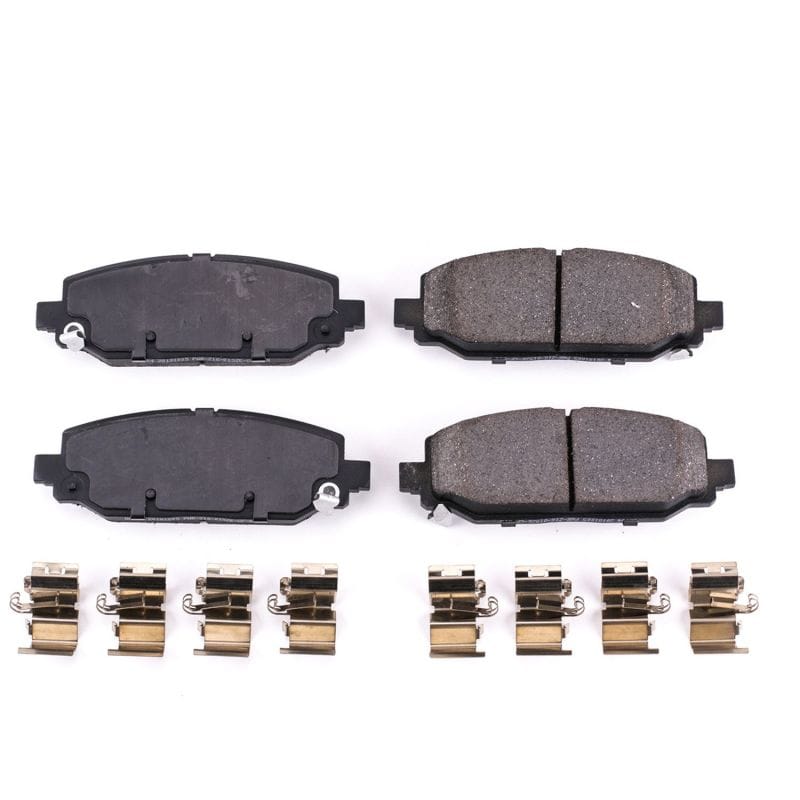 PowerStop — PowerStop - Z17 Low-Dust Ceramic Brake Pads with Hardware