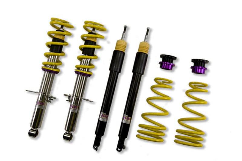 KW — Height adjustable stainless steel coilover system with pre-configured damping
KW COILOVER KIT V1 - 10285007