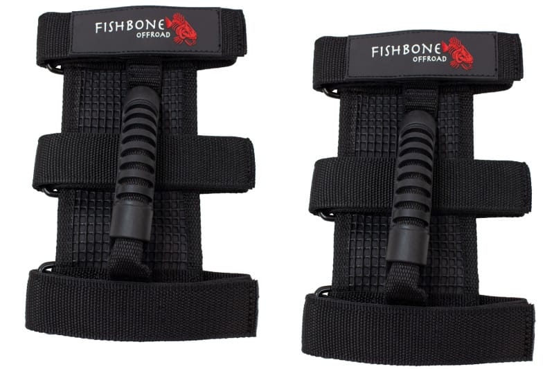 Fishbone Offroad — Grab Handles w/ Three Straps FB55153