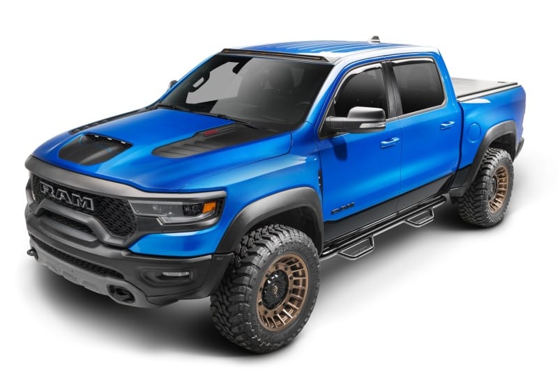 N-Fab — Nerf Step - Cab Len (2 Stps) - 19-25 (New Body Style) Ram 1500 Crew - Gloss Blk
Nerf Step-Cab Len (2 Stps)-19-24 (New Body Style) Ram 1500 Crew-Gloss Blk