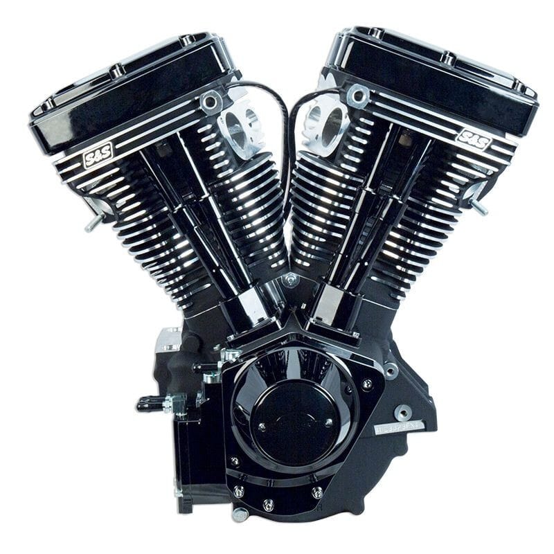 S&S Cycle — S&S Cycle 84-99 BT V111 Black Edition Longblock Engine - 585 Cams
