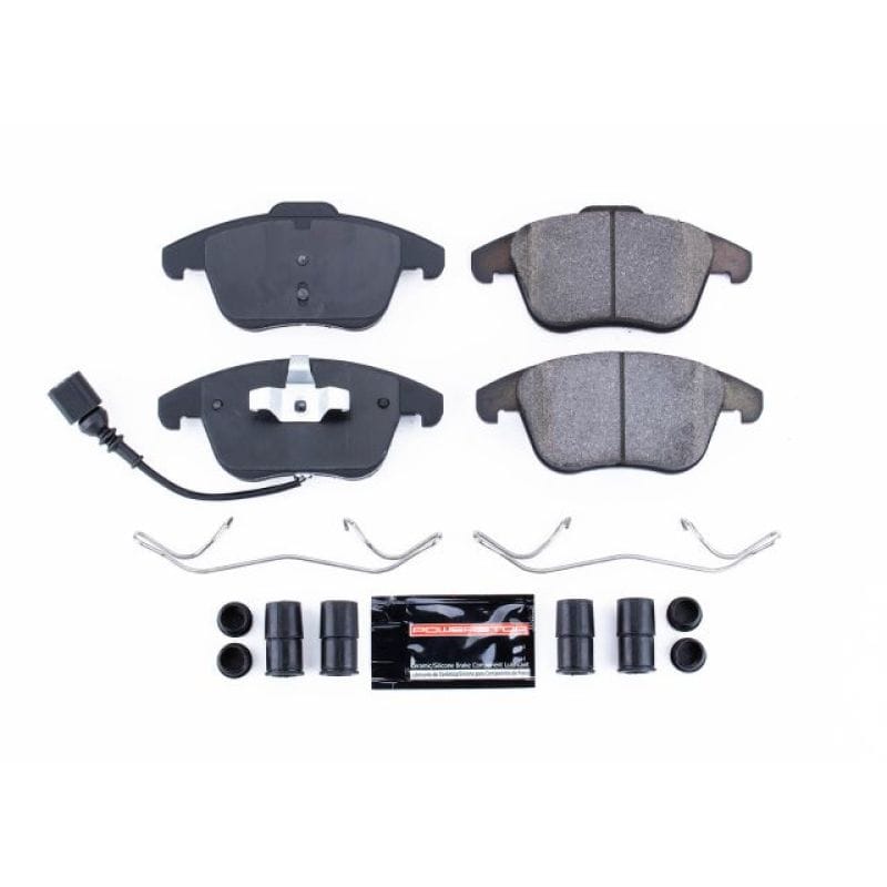 PowerStop — PowerStop - Z23 Daily Driver Carbon-Fiber Ceramic Brake Pads with Hardware Kit