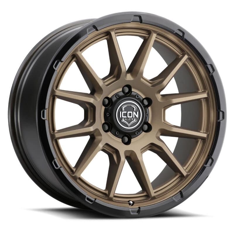ICON — ICON ALLOYS CAJON SAT BRONZE W GB LIP - 20 X 9 / 6 X 135 / 16MM / 5.625" BS