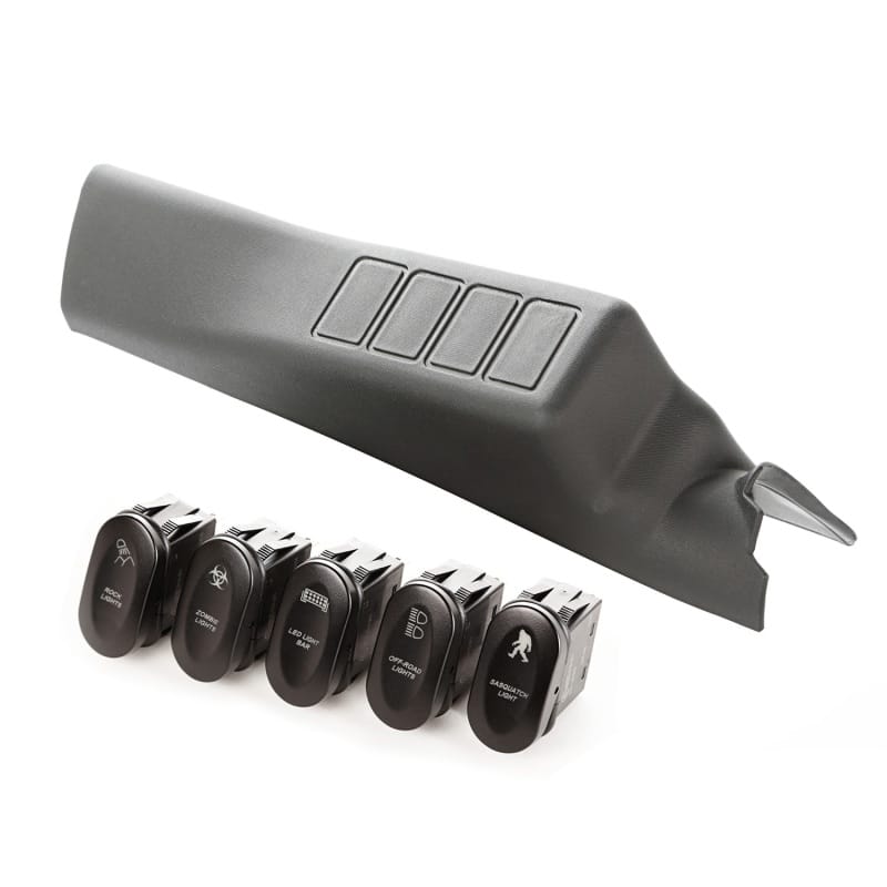 Rugged Ridge — A Pillar Switch Pod Kit
SWITCHES/KNOBS-OMIX