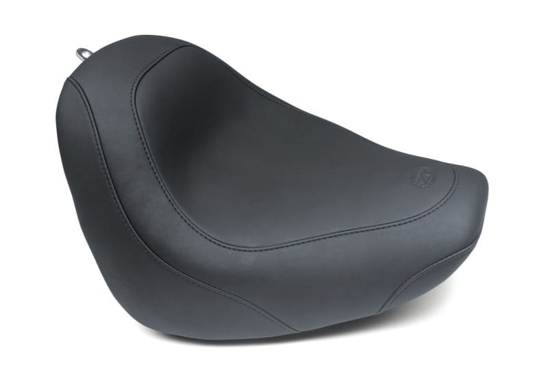 Mustang Motorcycle — Mustang 18-21 Harley Fat Bob Wide Tripper Solo Seat - Black