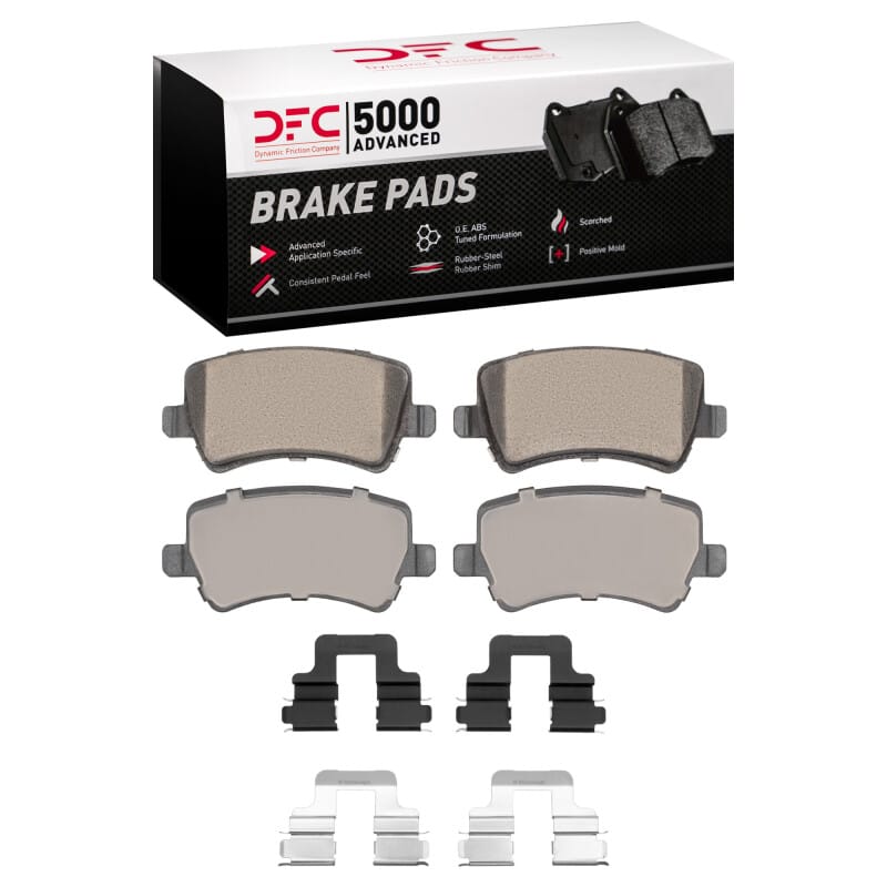 DFC — DFC 5000 Advanced Pads - Ceramic and Hardware Kit