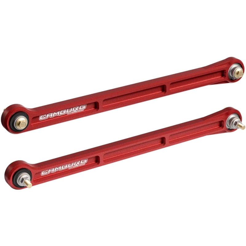 Camburg — KINETIK Series Rear Billet Trailing Arm Kit - Red - Toyota