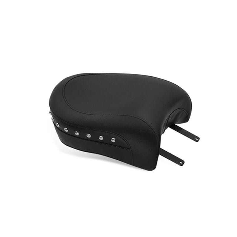 Mustang Motorcycle — Mustang 14-21 Indian Chieftain, Chief, Dark Horse, Vintage Standard Tour Pass Seat w/Studs - Black