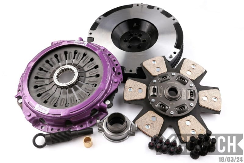 XCLUTCH — Clutch Kit Inc Chromoly Flywheel; Stage 2  Sprung Ceramic Clutch Disc