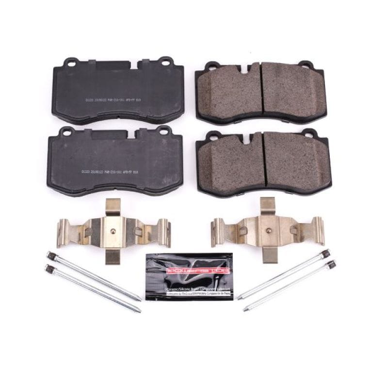 PowerStop — PowerStop - Z23 Daily Driver Carbon-Fiber Ceramic Brake Pads with Hardware Kit