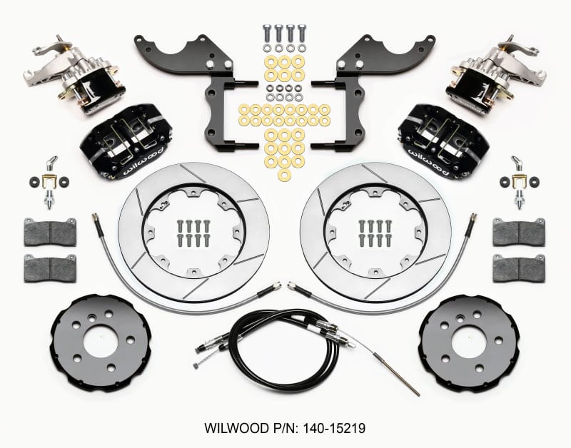 Wilwood — KIT,REAR,MINI COOPER 2014-15,NDPR/MC4 12.19 ROTOR,W/LINES/CABLES