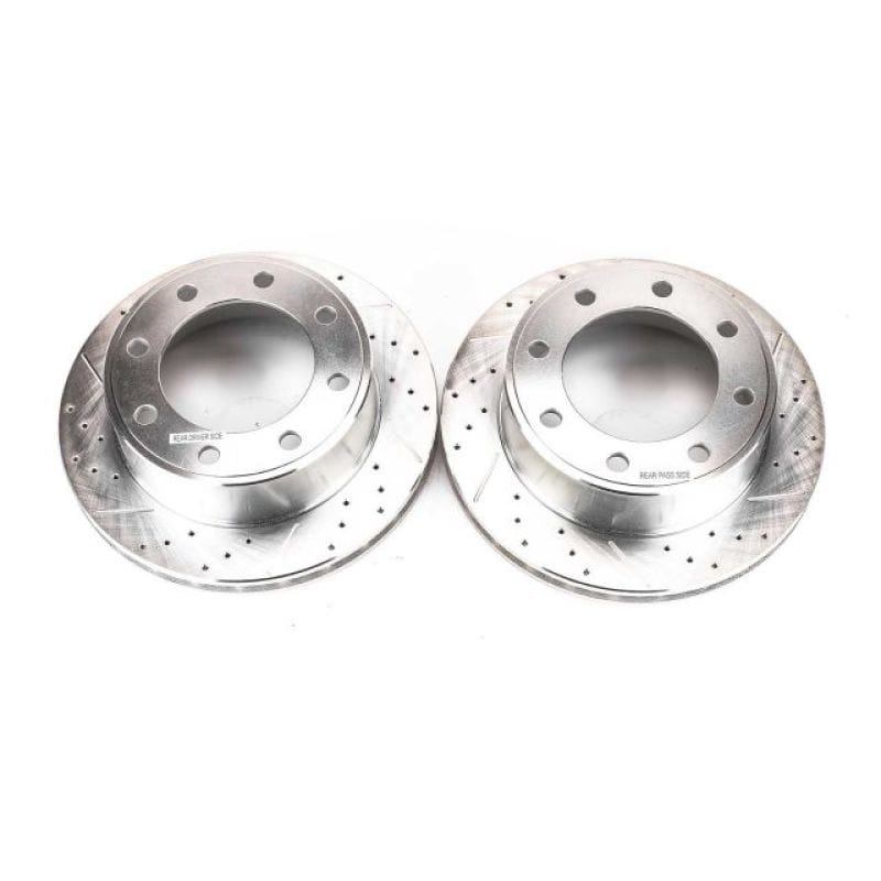 PowerStop — PowerStop Evolution Performance Drilled, Slotted & Plated Brake Rotor Pair
