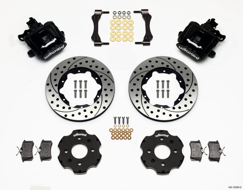 Wilwood — KIT,REAR,CPB,CIVIC/INTEGRA,DISC,2.39 HUB OFFSET,11.00 ROTOR,DRILLED