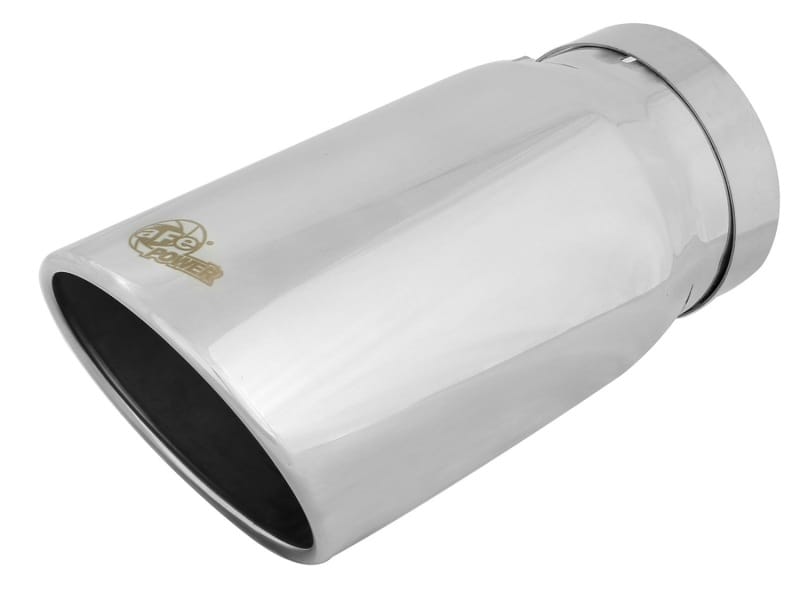 aFe — MACH Force-Xp 304 Stainless Steel Clamp-on Exhaust Tip Polished