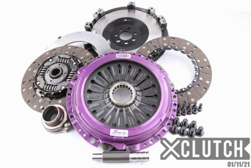 XCLUTCH — Clutch Kit Inc Flywheel; 9" Twin Sprung Organic Clutch Discs
