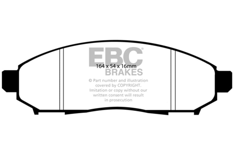 EBC — 6000 Series Greenstuff Truck/SUV Brakes Disc Pads