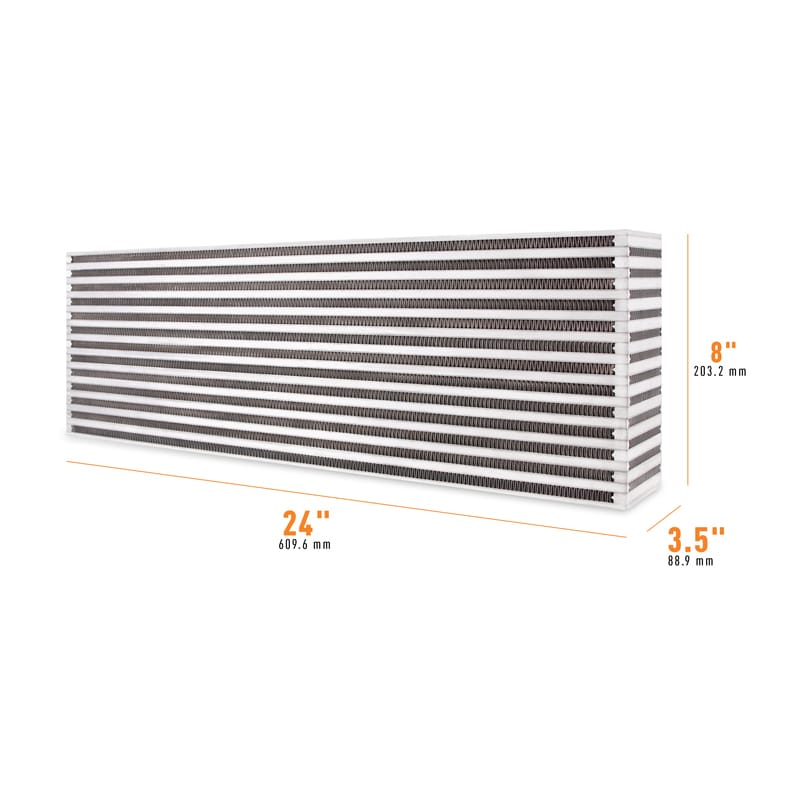 Mishimoto — Universal Air-to-Air Race Intercooler Core 24in x 8in x 3.5in