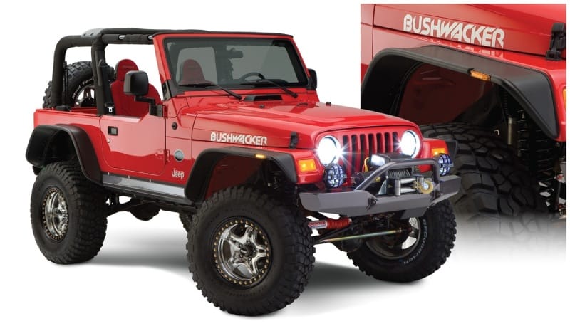 Bushwacker — Fender Flares Flat Style 4Pc
Flat Style Fender Flares