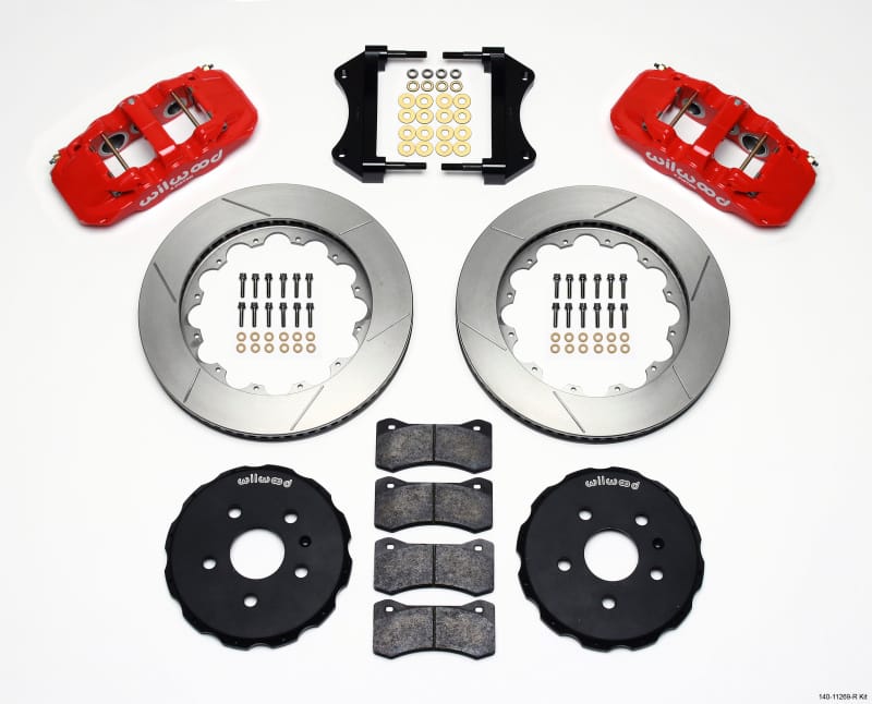 Wilwood — KIT,FRONT,CAMARO,2010,AERO6,14.25 ROTOR RED