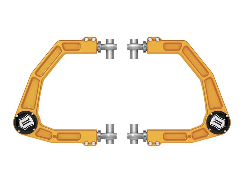 ICON — 24-25 TACOMA/24-25 LC250/24-25 GX550/25 T4R BILLET UCA DJ PRO KIT GOLD ANO