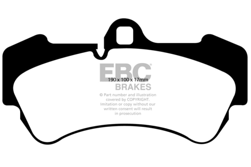 EBC — Redstuff Ceramic Low Dust Brake Pads