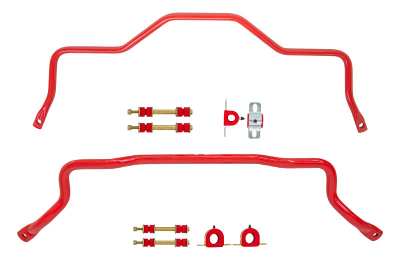 UMI Performance — 211213 - 1993-2002 GM F-Body Front and Rear Sway Bar Kit, Tubular