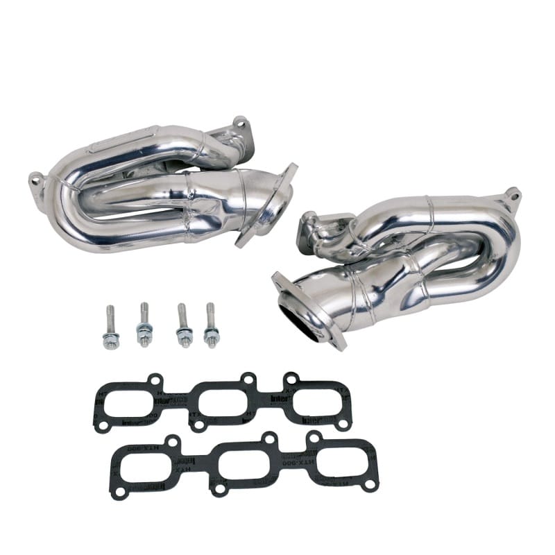 BBK — 2011-2017 MUSTANG 3.7L V6 1-5/8 SHORTY EXHAUST HEADERS (Polished Silver Ceramic)
Shorty Tuned Length Exhaust Header Kit