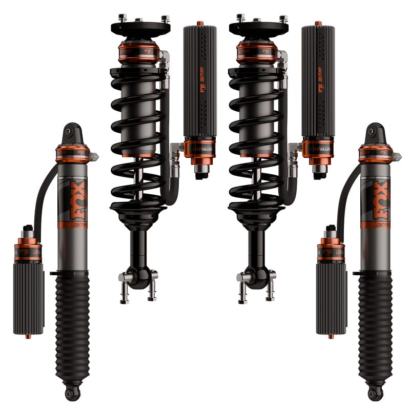 FOX — FACTORY RACE COIL-OVER RESERVOIR SHOCK PAIR - ADJUSTABLE