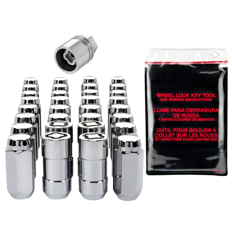 McGard — Cone Seat Exposed Style Wheel Installation Kit-Chrome