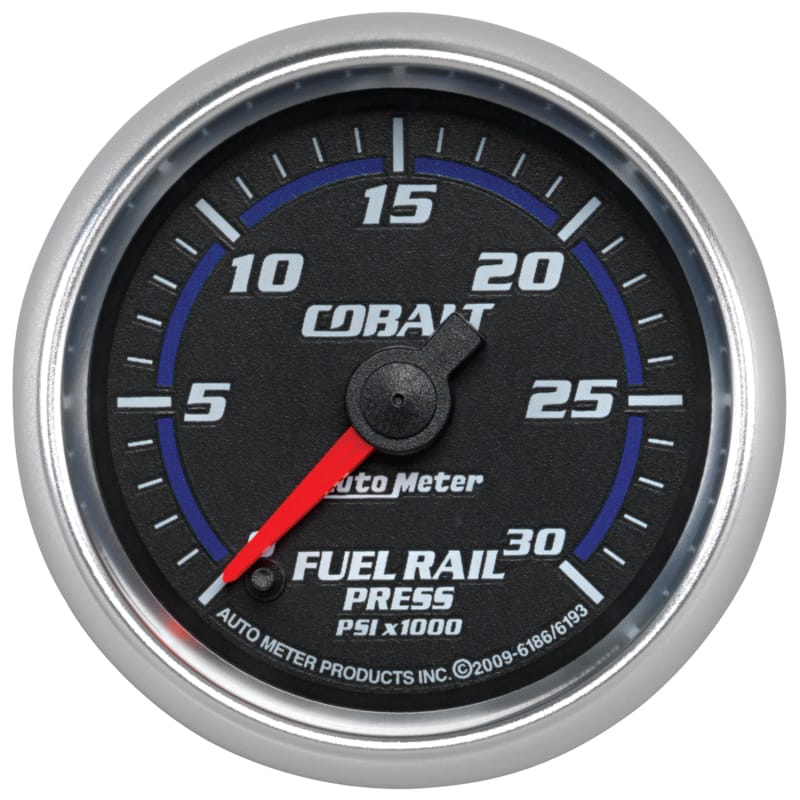 AutoMeter — GAUGE, RAIL PRESSURE (RAM 5.9L), 2 1/16" , 30KPSI, DIGITAL STEPPER MOTOR, COBALT