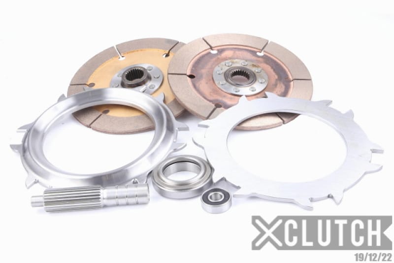 XCLUTCH — Clutch Kit Service Pack; 7  1/4" Twin Solid Ceramic Clutch Discs