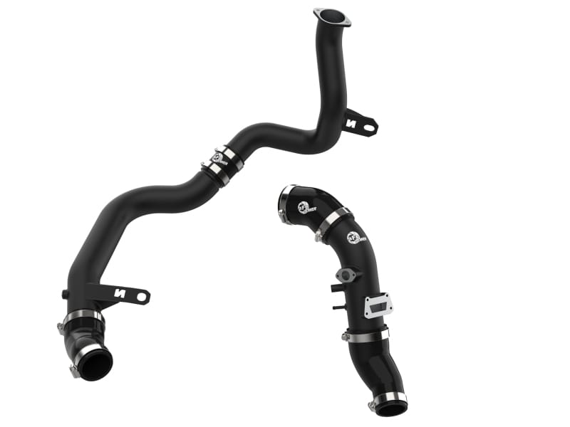 aFe — aFe 22-23 Hyundai Kona N L4 2.0L (t) BladeRunner Aluminum Hot and Cold Charge Pipe Kit - Black
Charge Pipe Kit