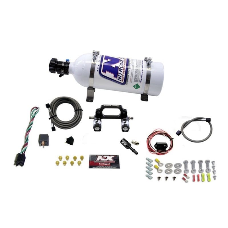 Nitrous Express — Nitrous Express Polaris RZR 800cc Nitrous Plate Kit w/5.0lb Bottle
Injection System Kit
N2OSys
