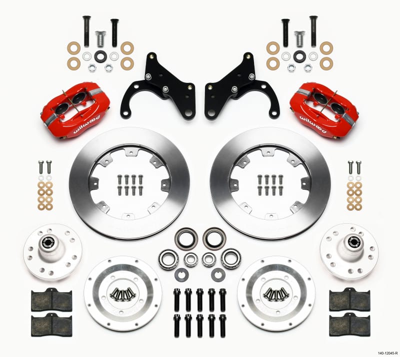 Wilwood — KIT,FRONT,IMPALA DRUM 69-70/DISC 68-70/ VETTE 69-82,FDLI,12.19 RED