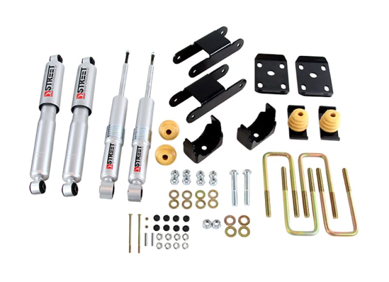 Belltech — Front And Rear Complete Kit W/ Street Performance Shocks
LOWERING KIT W/ STREET PERFORMANCE SHOCKS - 1100SP