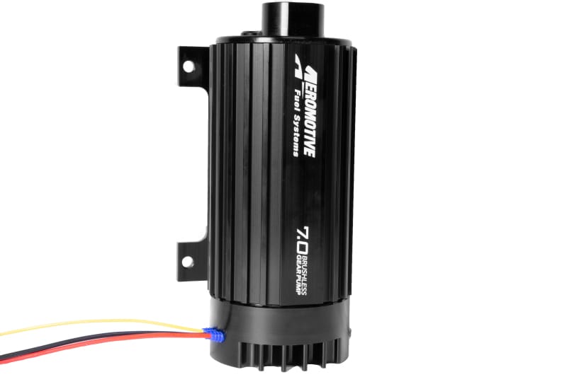 Aeromotive — 7.0 GPM Brushless Spur Gear Fuel Pump with True Variable Speed Control, In-Line