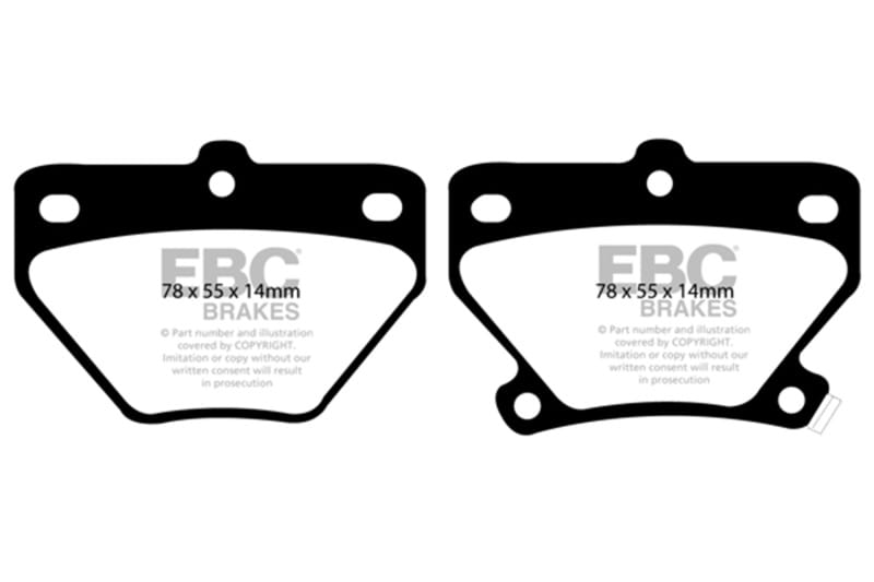 EBC — Yellowstuff Street And Track Brake Pads