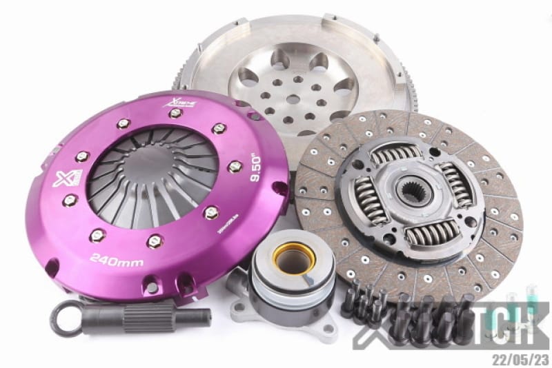 XCLUTCH — Clutch Kit Inc Flywheel + HRB; Stage 1  Single Sprung Organic Disc