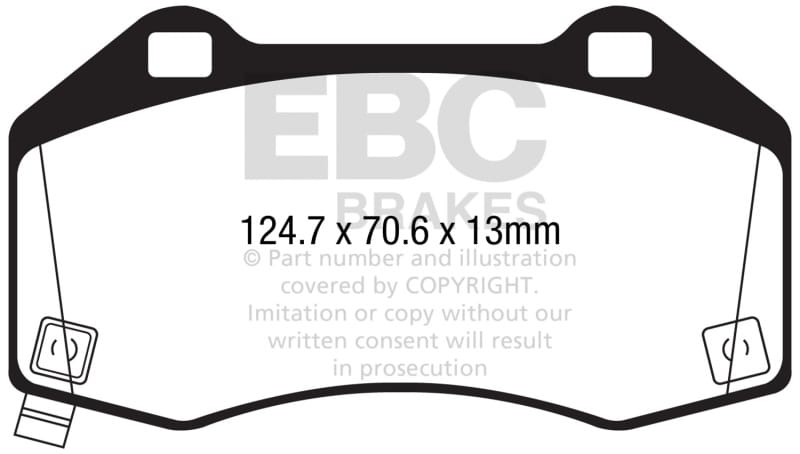 EBC — Ultimax OEM Replacement Brake Pads