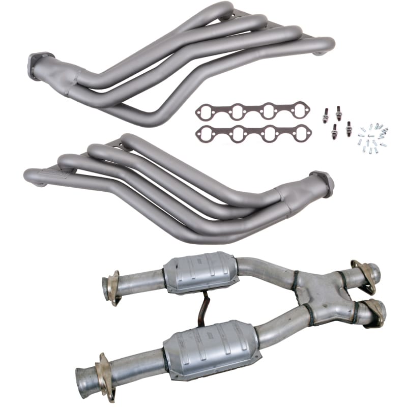 BBK — BBK 79-93 Ford Mustang 5.0L 1-3/4 Long Tube Headers w/High Flow Catted X-Pipe (Ti Ceramic)
Exhaust Header
Exhaust Kit