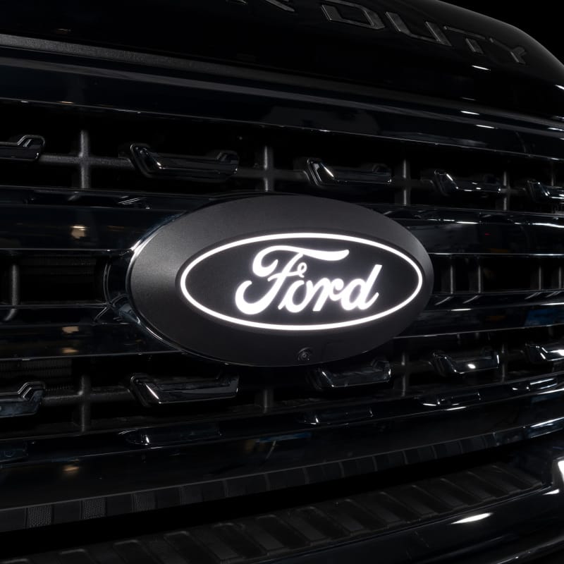 Putco — Putco 23-24 Ford Super Duty Front Luminix Ford Led Grille Emblems
