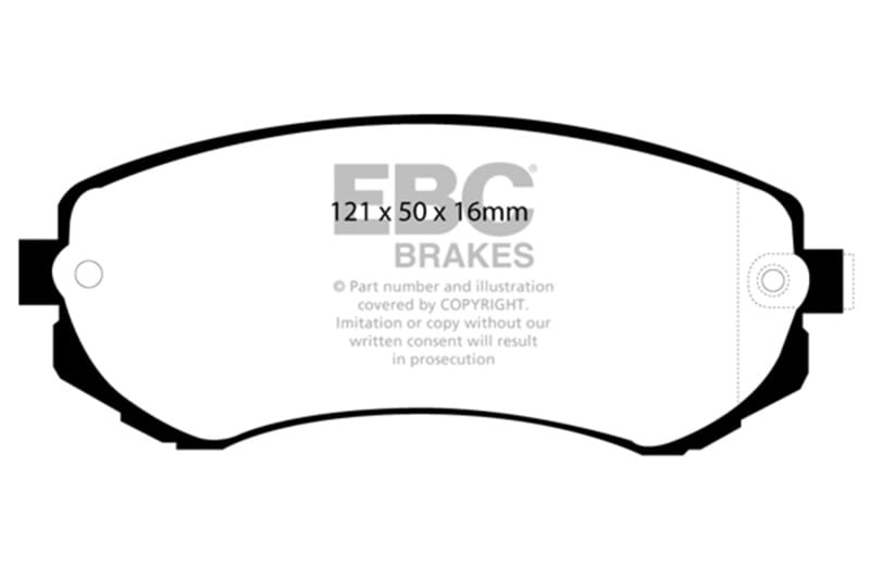 EBC — Ultimax OEM Replacement Brake Pads