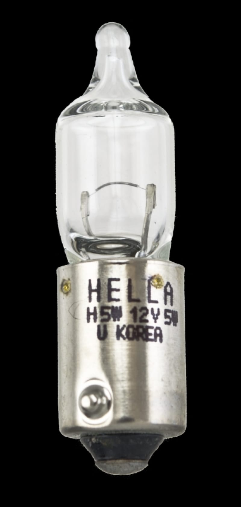 Hella — Hella Bulb H5W 12V 5W Ba9S T275
H5W Halogen Bulb